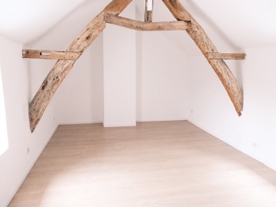 Maison semi flamande entirement rnove avec 2 chambres, cave et jardinet plein sud