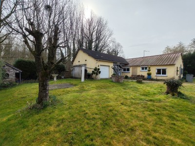 Plain pied individuel, 4 chambres, jardin et garage