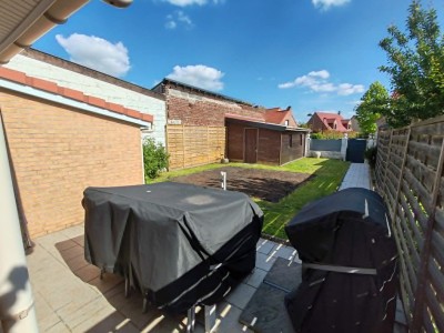 Maison de village, 2 chambres, jardin plein sud, garage vélo/moto