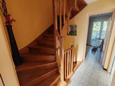 Centre ville, maison 3 chambres, jardin, garage, parking, buanderie