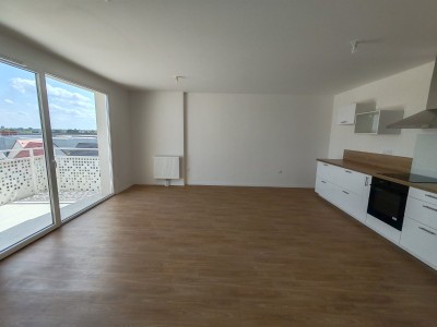 appartement T3 ( 2 chambres) neuf avec balcon et place de parking couverte