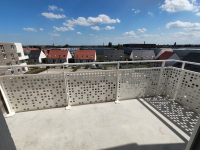 appartement T3 ( 2 chambres) neuf avec balcon et place de parking couverte