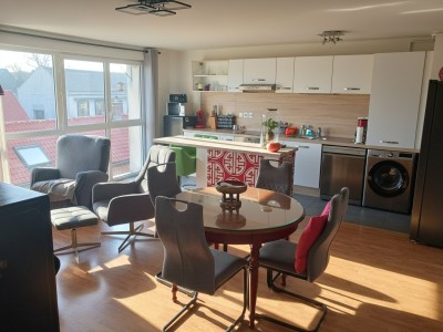 Appartement 2 chambres 66,8 m vendu lou  Investissement locatif  Templemars