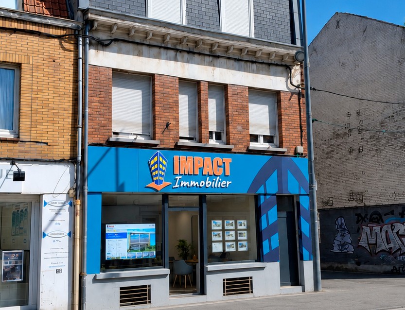 Notre agence immobilières IMPACT IMMOBILIER à Loos